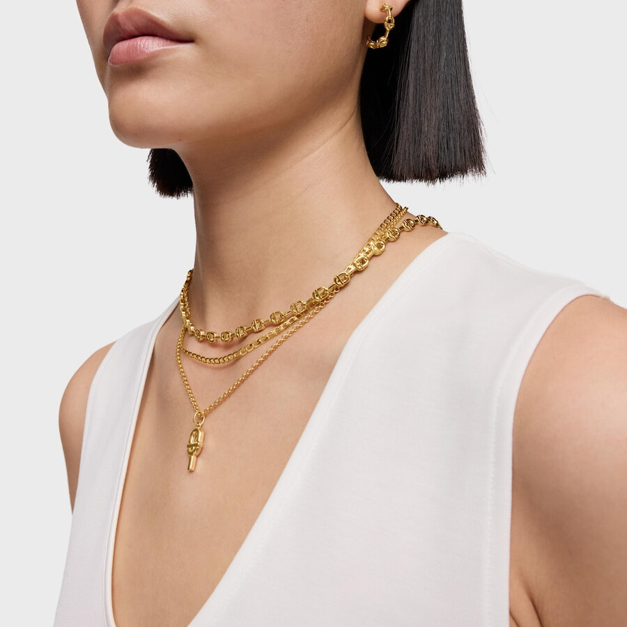 piccolo pendente placcato oro 18kt su argento tous manifesto