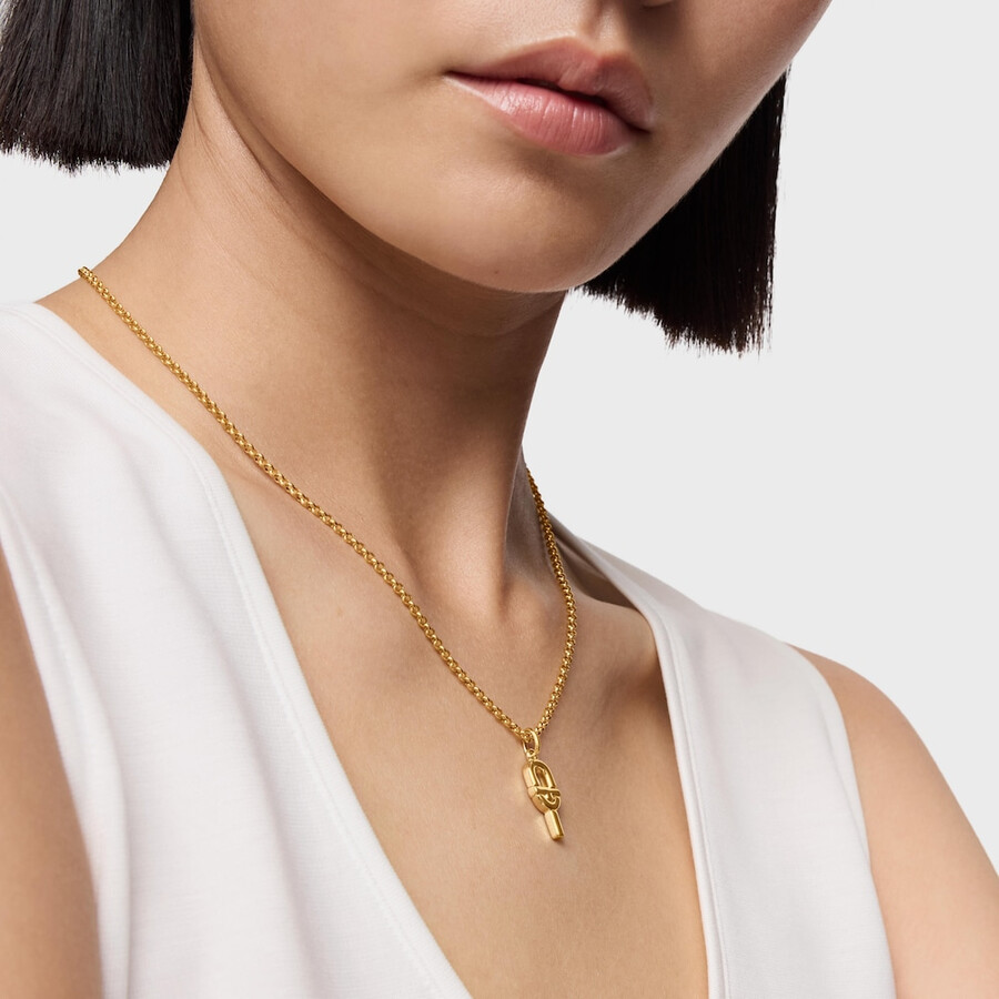 piccolo pendente placcato oro 18kt su argento tous manifesto
