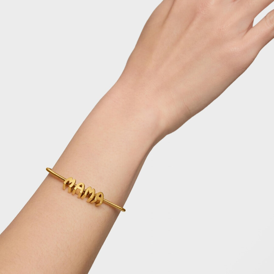 confezione di ciondoli tous mama placcati in oro 18kt su argento