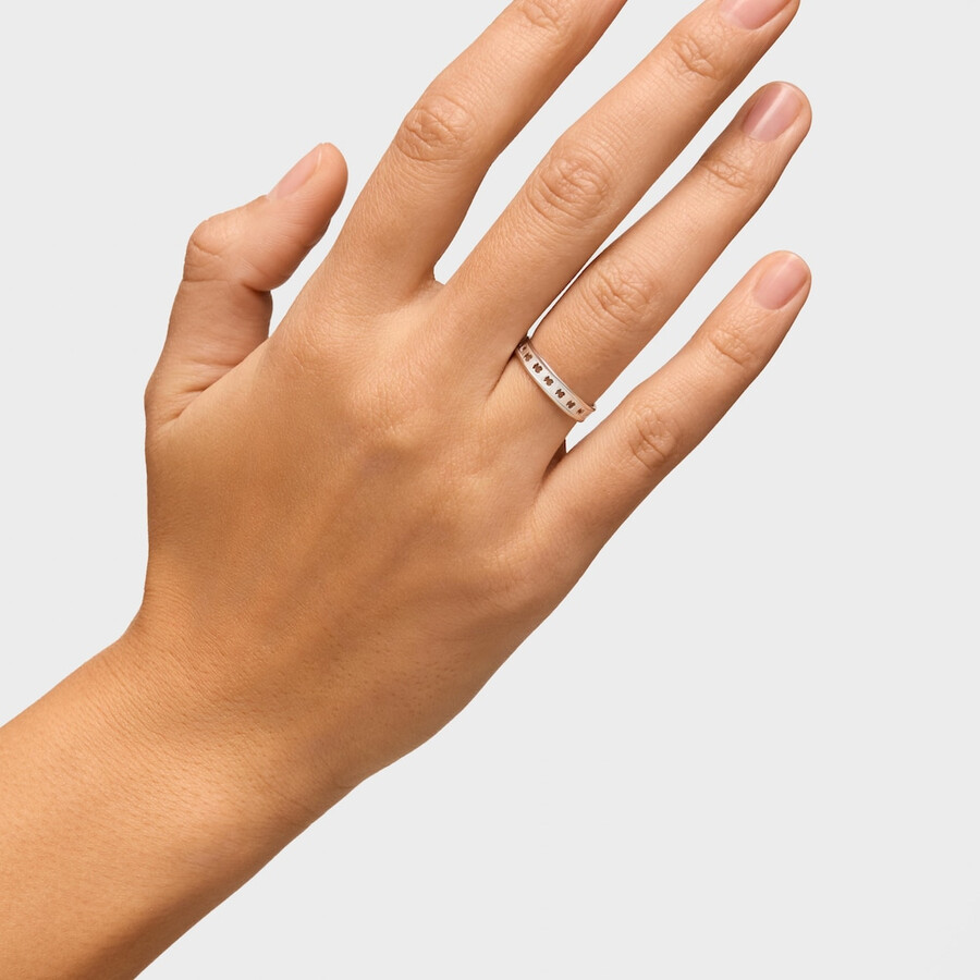 anello tous bear row in argento con sagome di orso