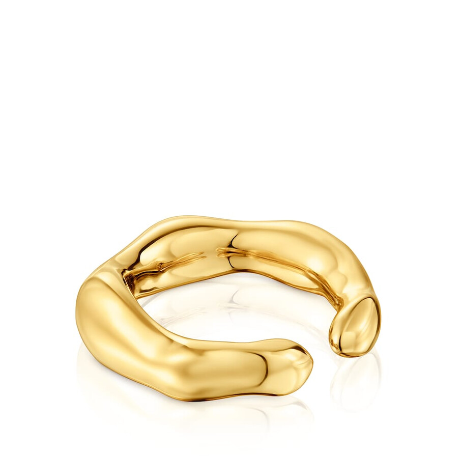 anello aperto tabit in argento vermeil