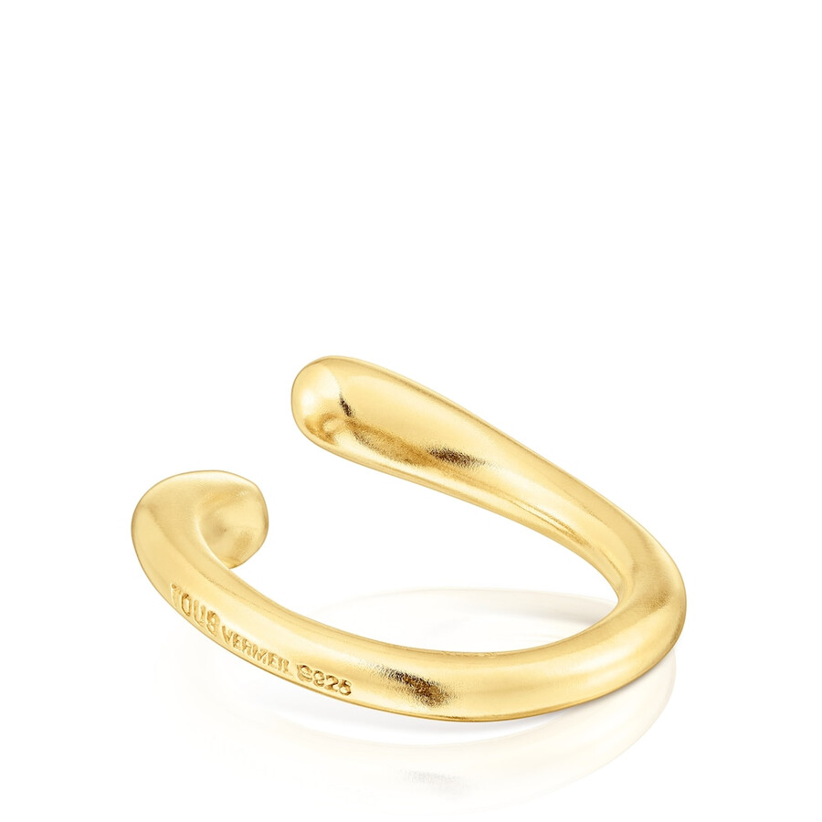 anello aperto in argento vermeil new hav