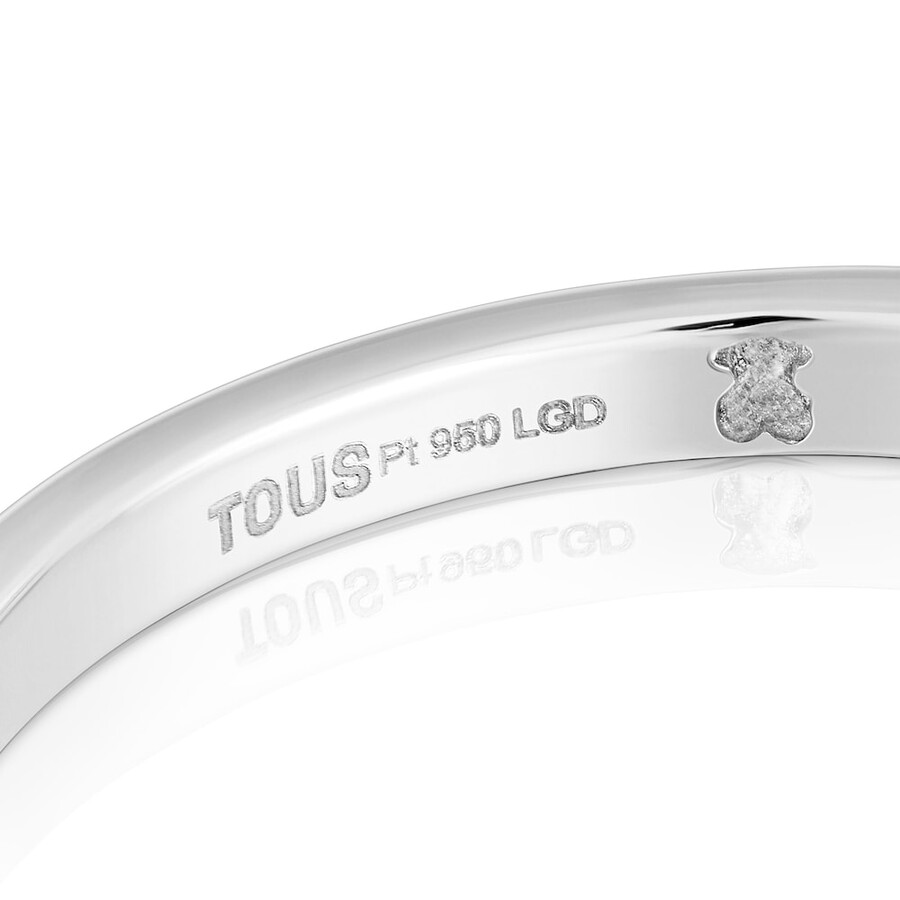 anello solitario in platino con diamante taglio brillante creato in laboratorio les classiques lgd