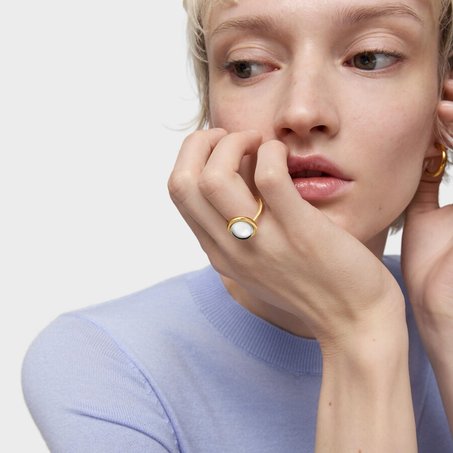 anello bicolore plump