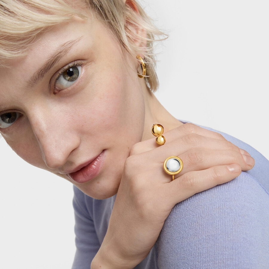 anello bicolore plump