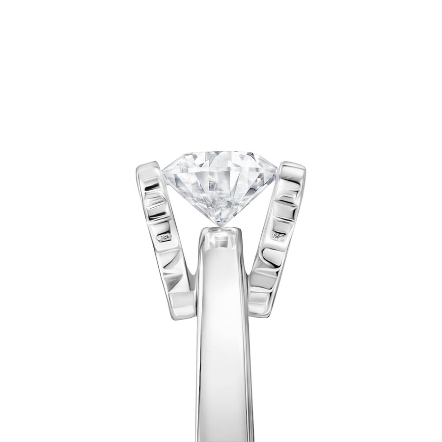 anello solitario in platino con diamante di laboratorio da 025 ct tous sweet diamonds lgd