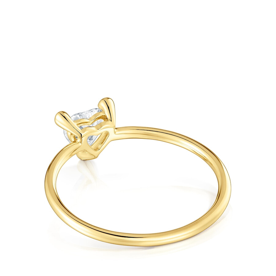 anello in oro con diamante creato in laboratorio garden of love lgd