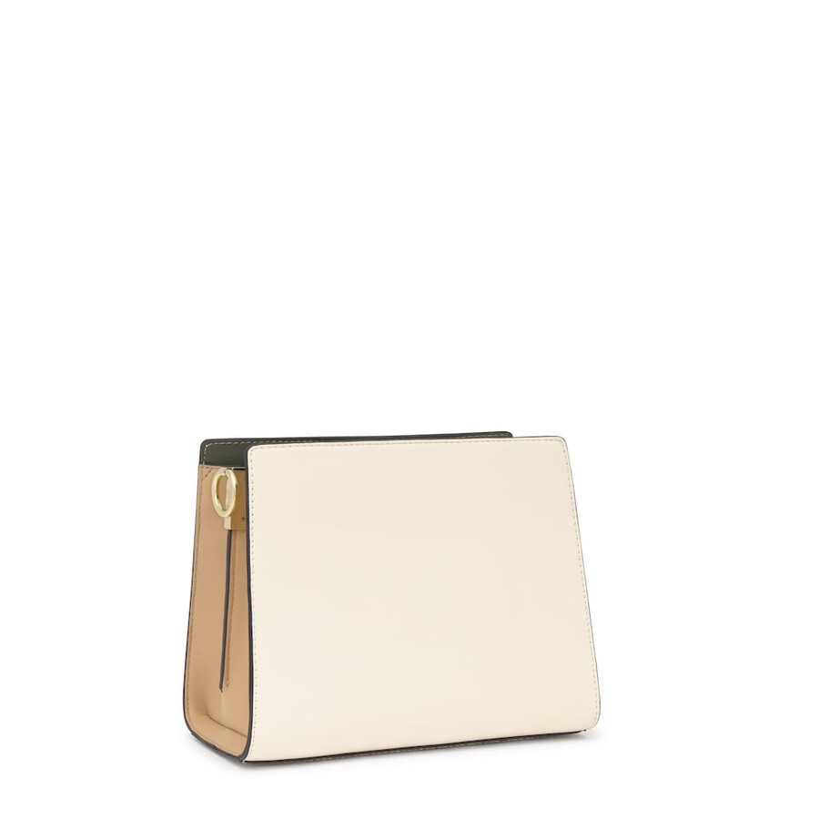 piccola borsa shopping color avorio kaos icon