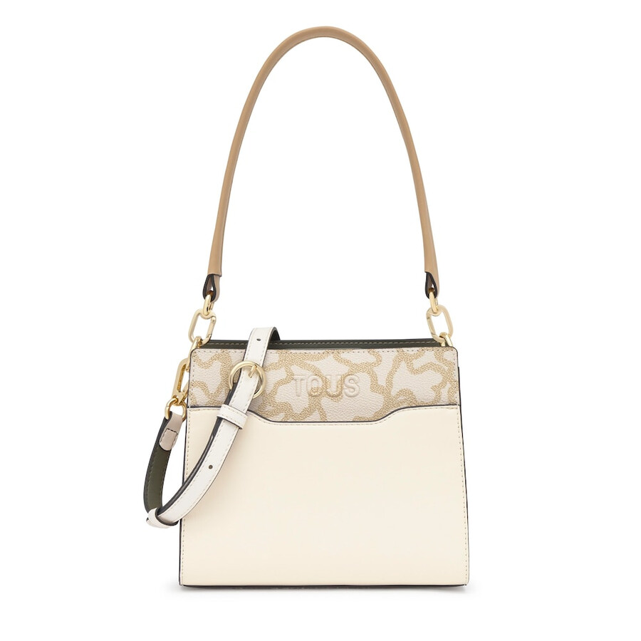 piccola borsa shopping color avorio kaos icon