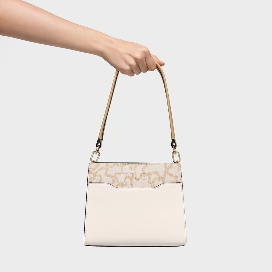 piccola borsa shopping color avorio kaos icon