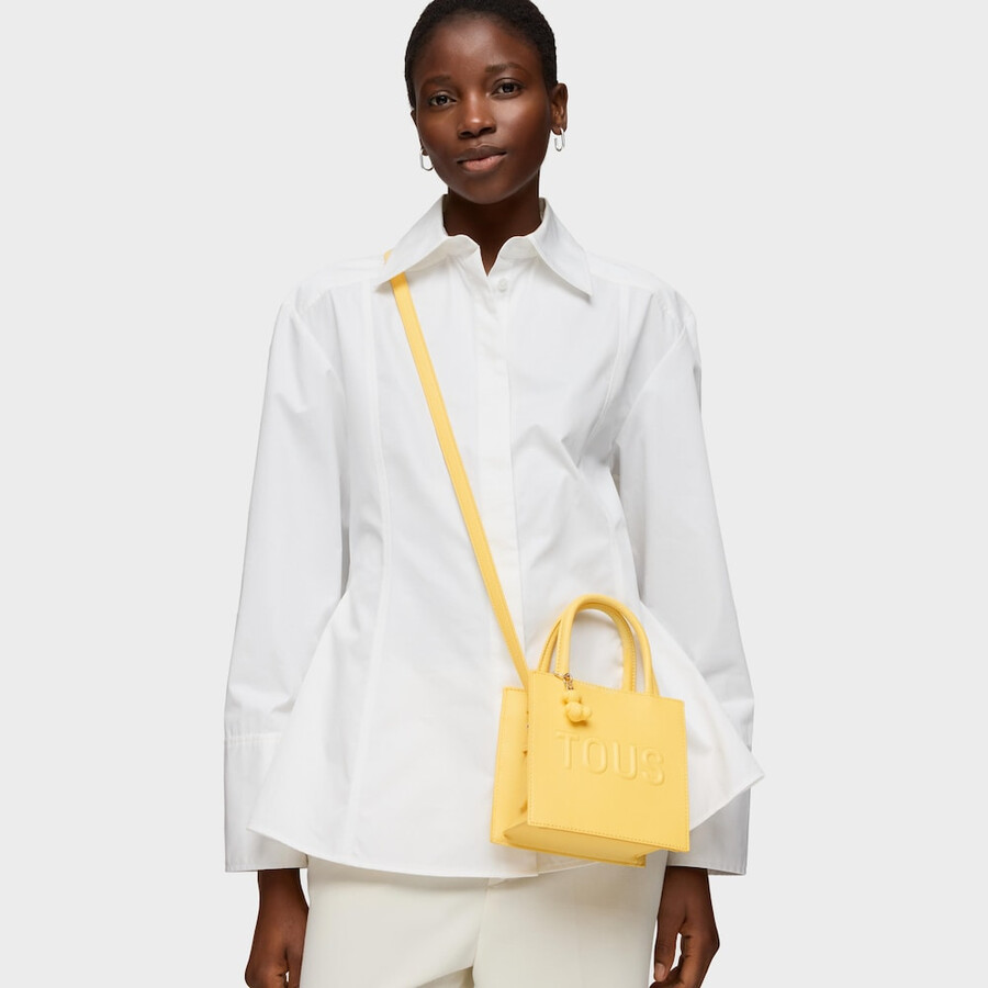 minibag yellow cube tous back to basics