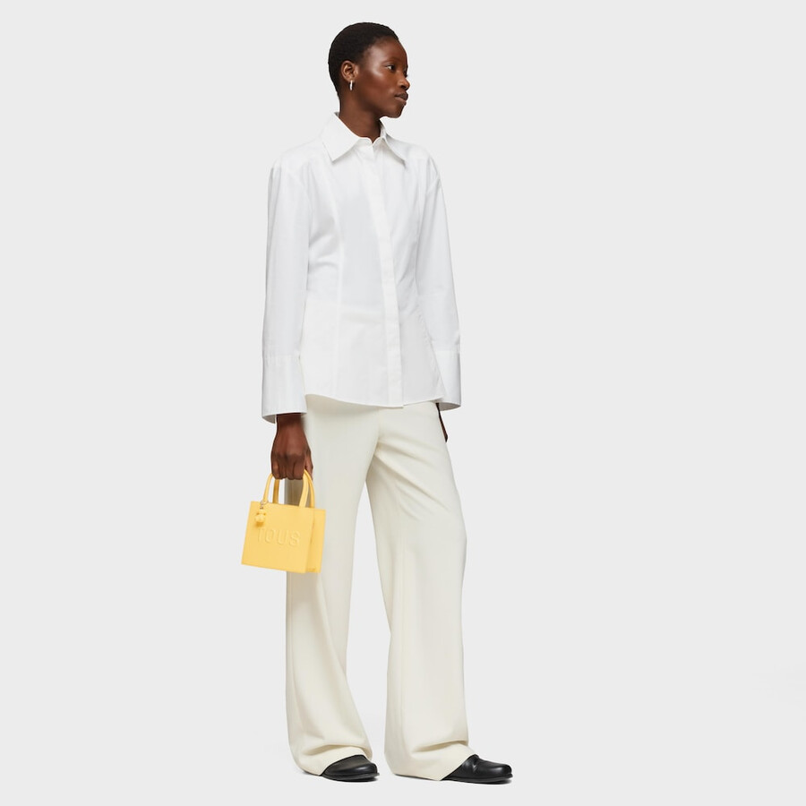 minibag yellow cube tous back to basics