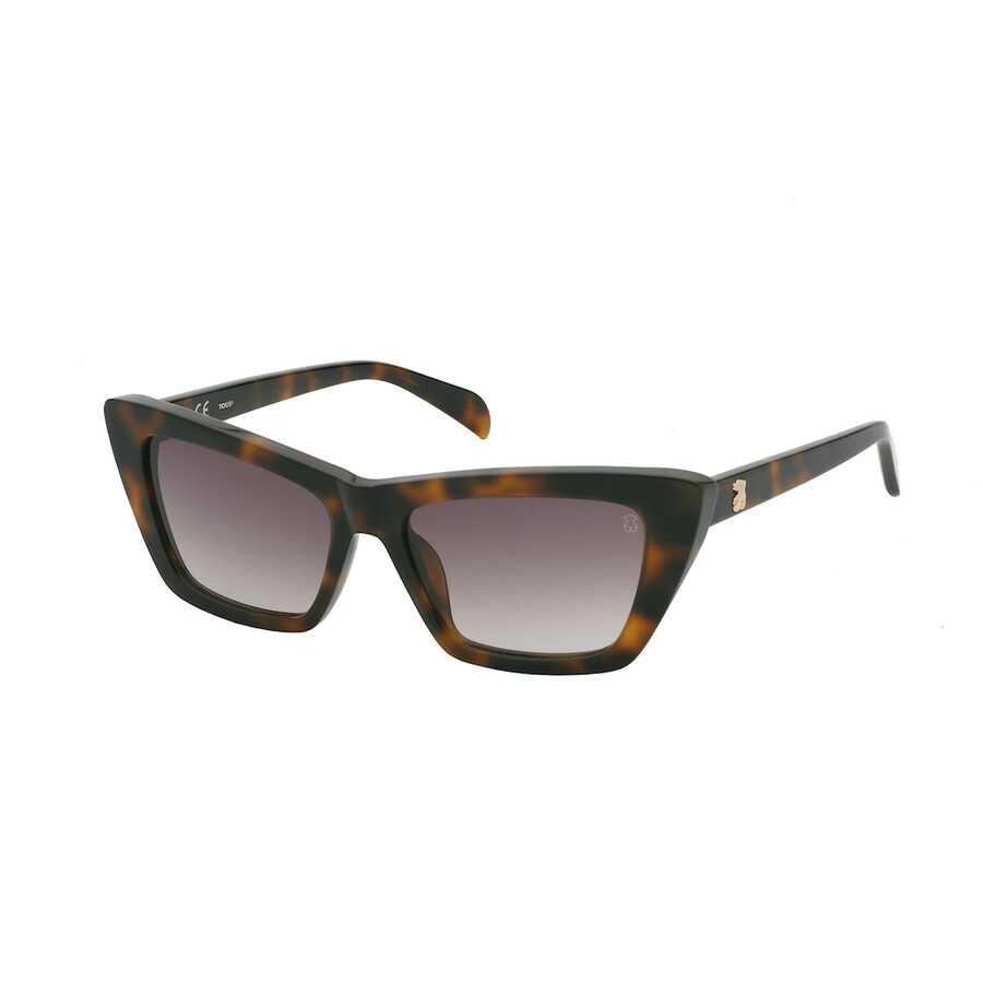 occhiali da sole color avana square bear