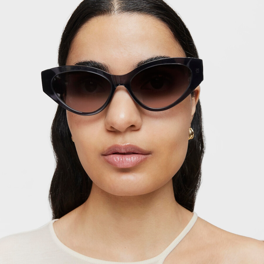 occhiali da sole grigi tous cat eye