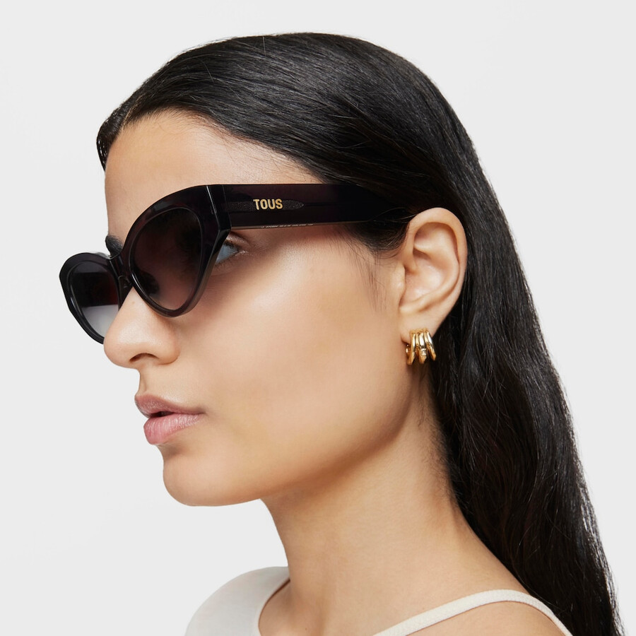 occhiali da sole grigi tous cat eye