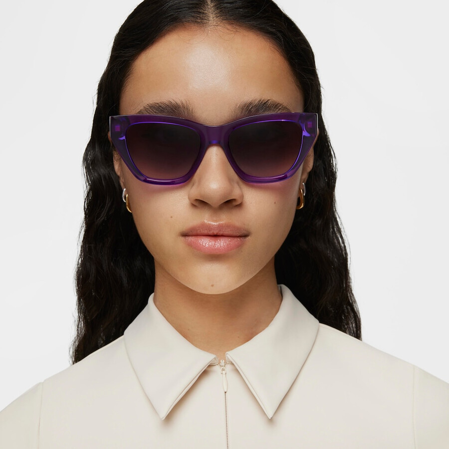 occhiali da sole tous edge color viola