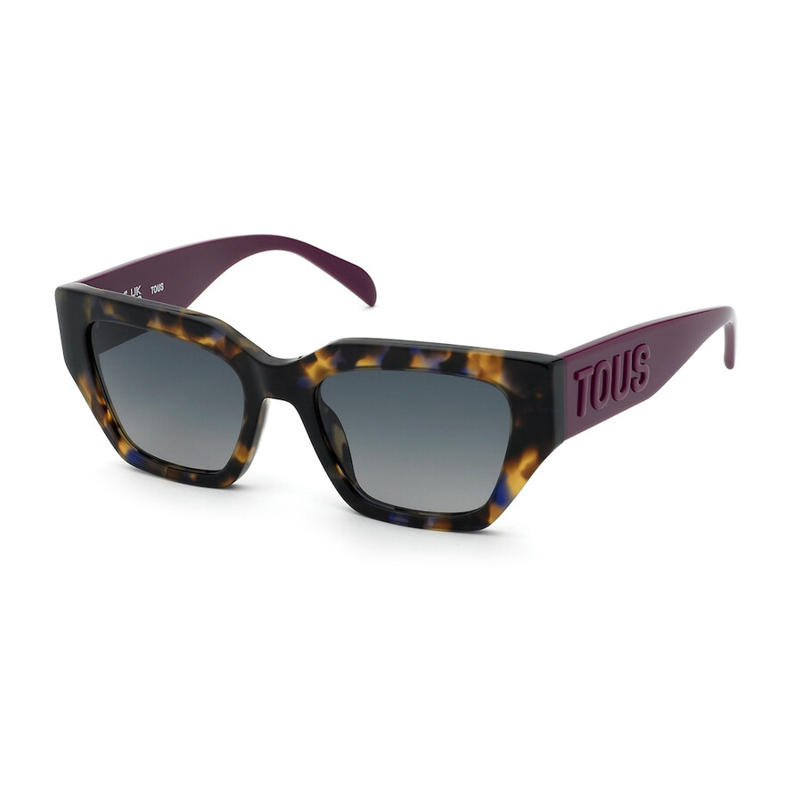 occhiali da sole color avana e viola tous mama