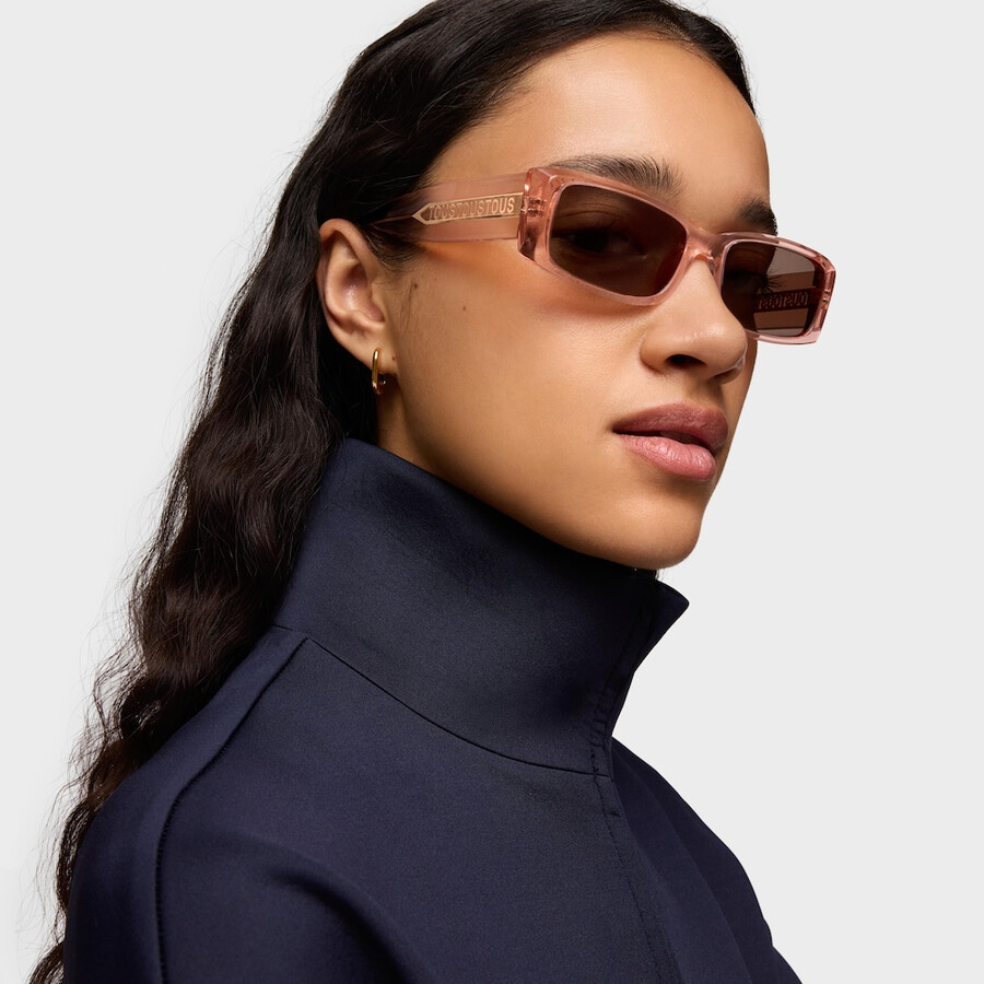 occhiali da sole rosa tous square slim