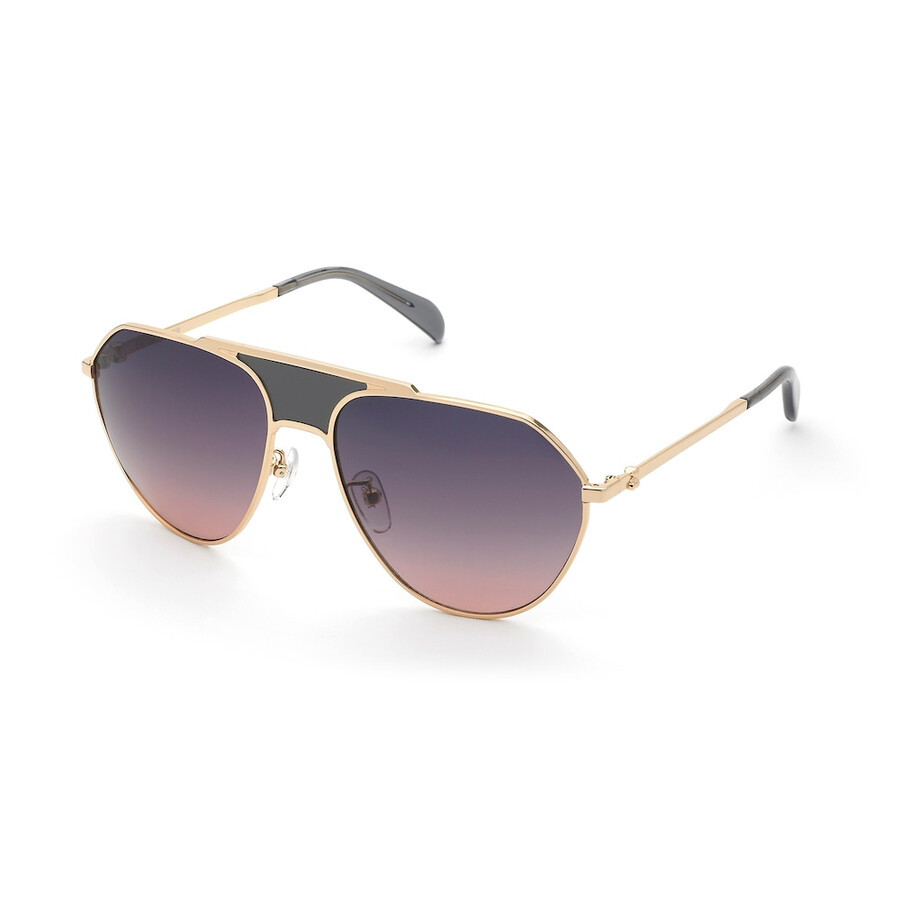 occhiali da sole tous pilot color oro rosa