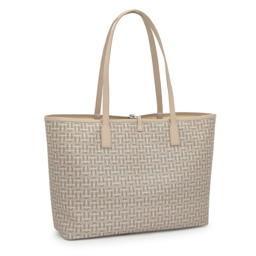 grande borsa tote reversibile color sabbia tous double way manifesto