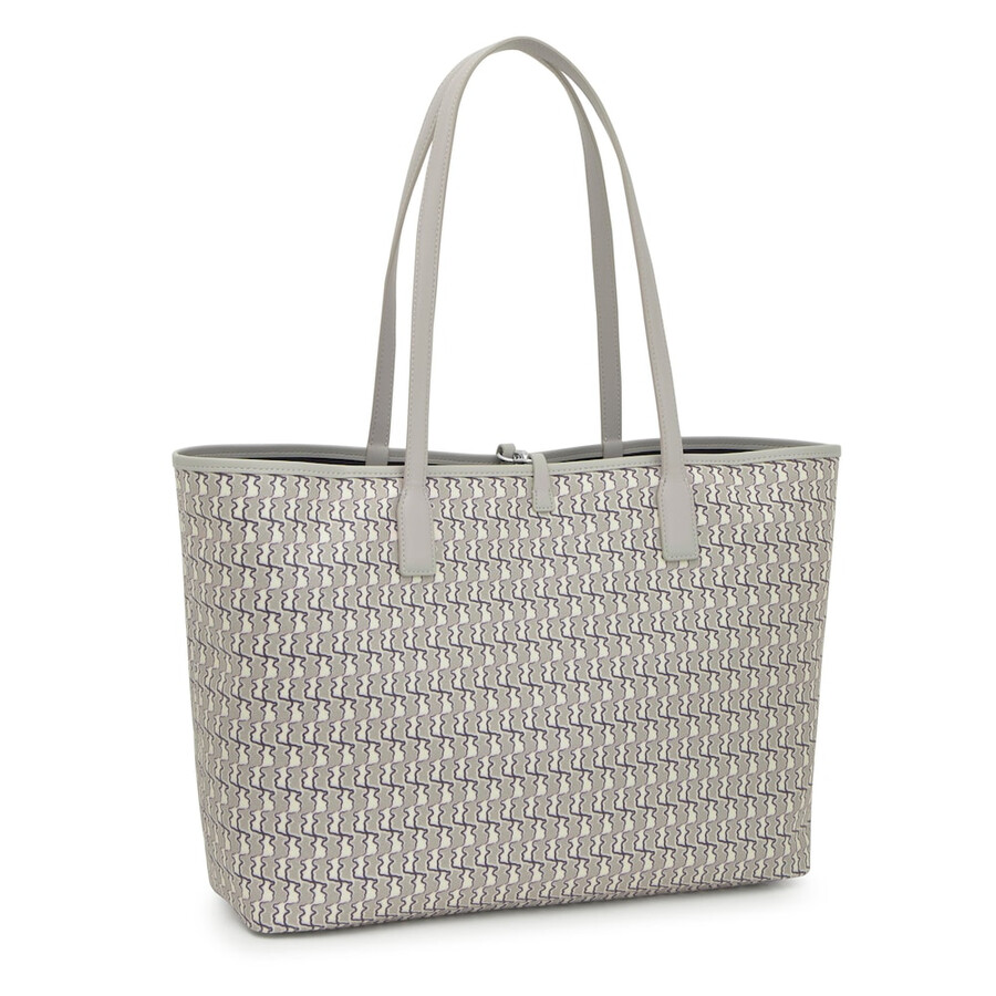 borsa tote reversibile grande color tortora tous double way bear