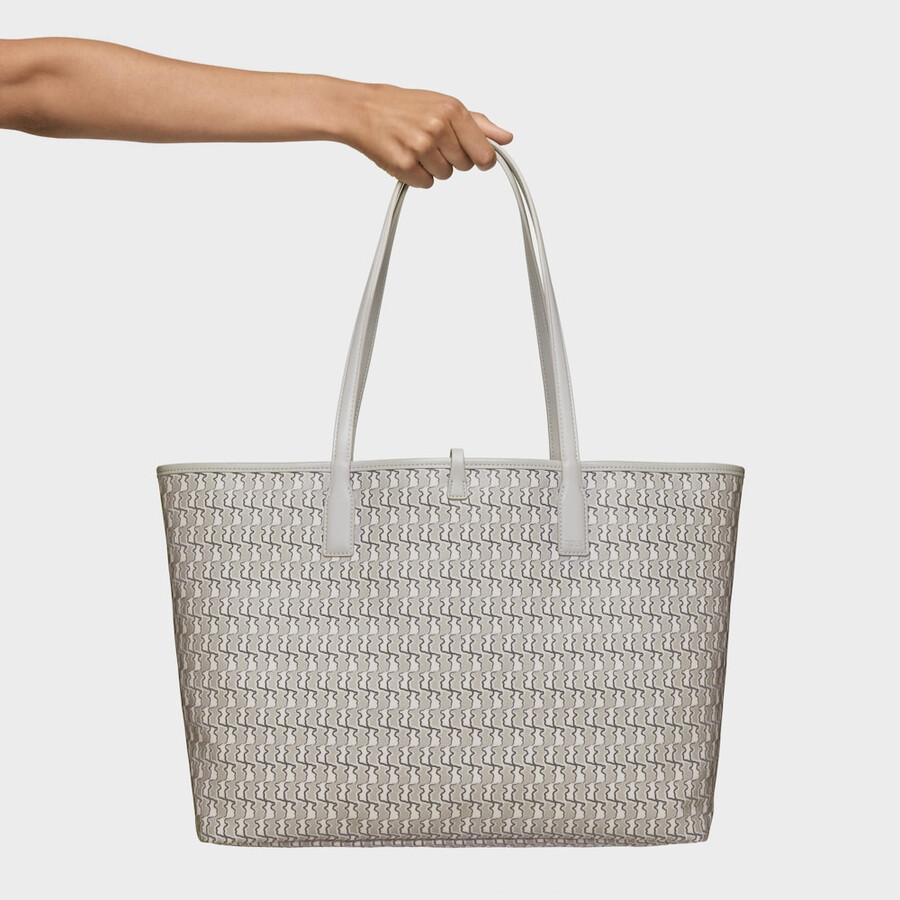 borsa tote reversibile grande color tortora tous double way bear