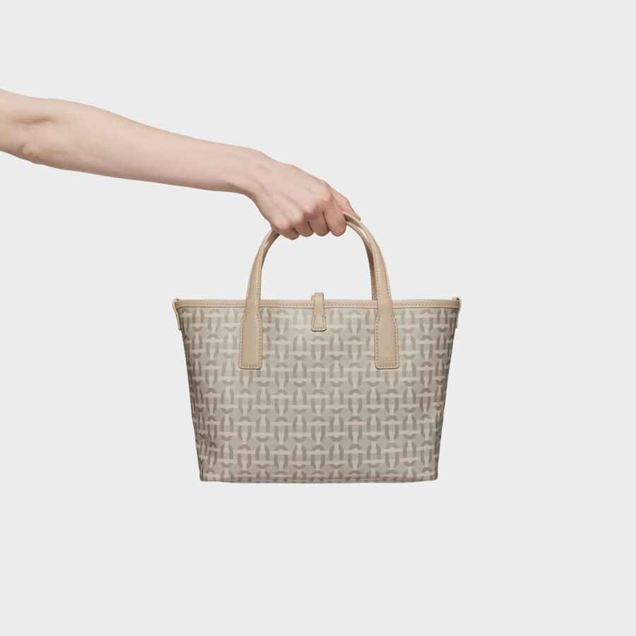 borsa tote reversibile media color sabbia tous double way manifesto