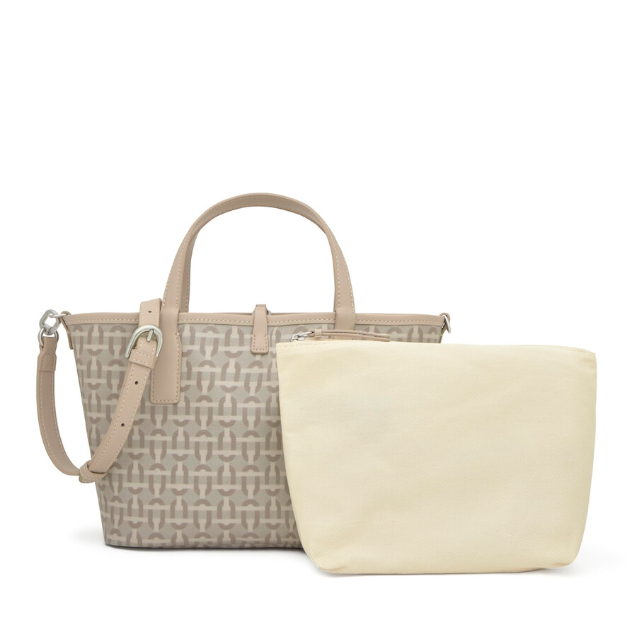 borsa tote reversibile media color sabbia tous double way manifesto