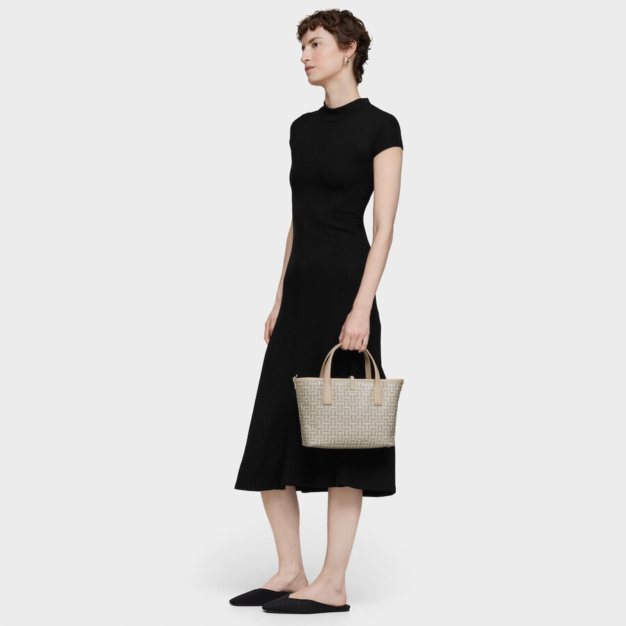 borsa tote reversibile media color sabbia tous double way manifesto