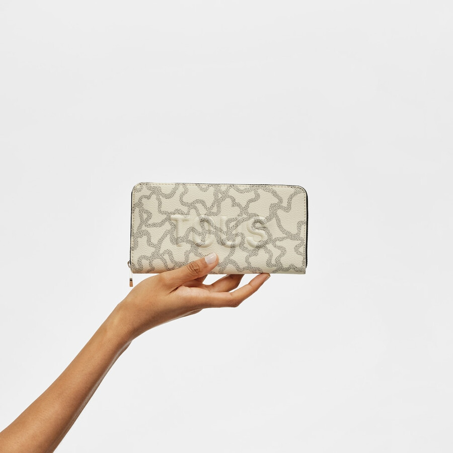 portafoglio beige kaos icon