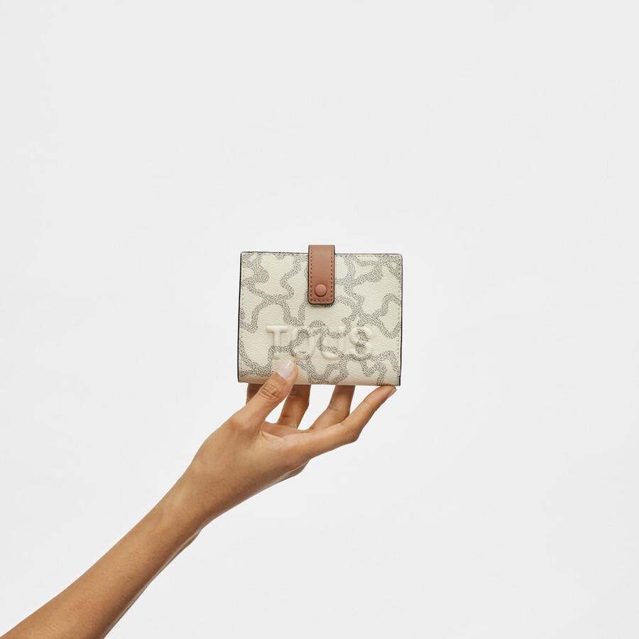 portafoglio beige kaos icon