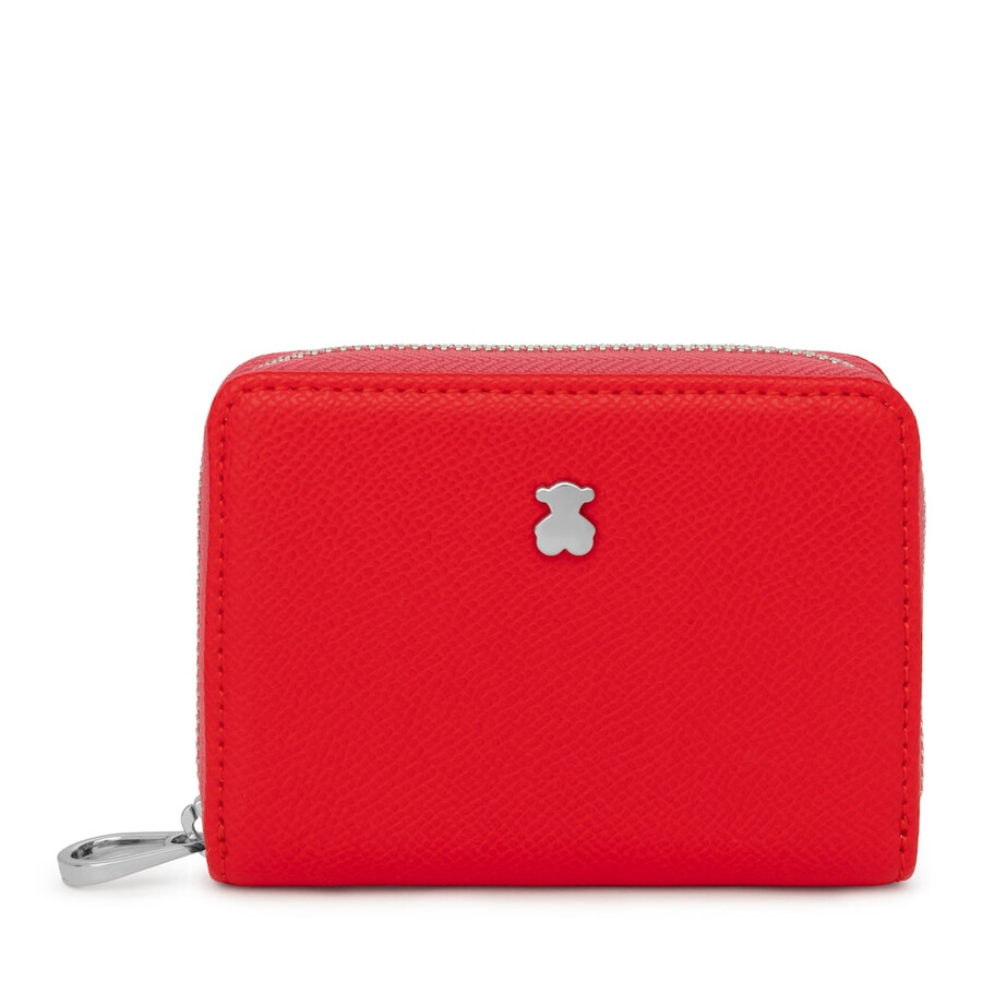 portamonete new dubai saffiano rosso medio