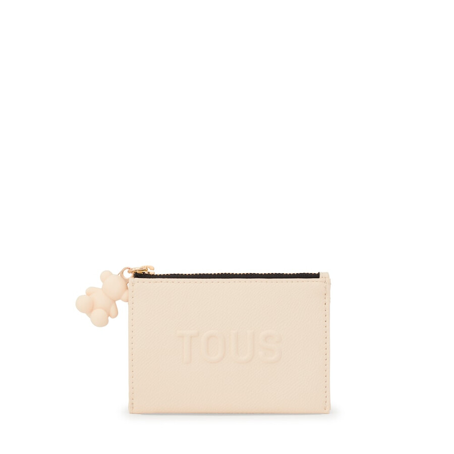 portamonete portacarte tous la rue new beige