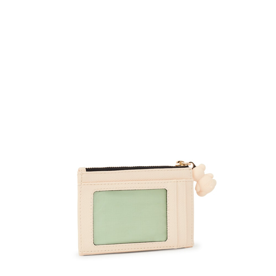 portamonete portacarte tous la rue new beige