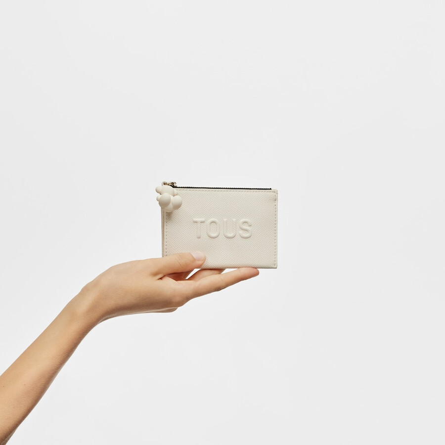 portamonete portacarte tous la rue new beige