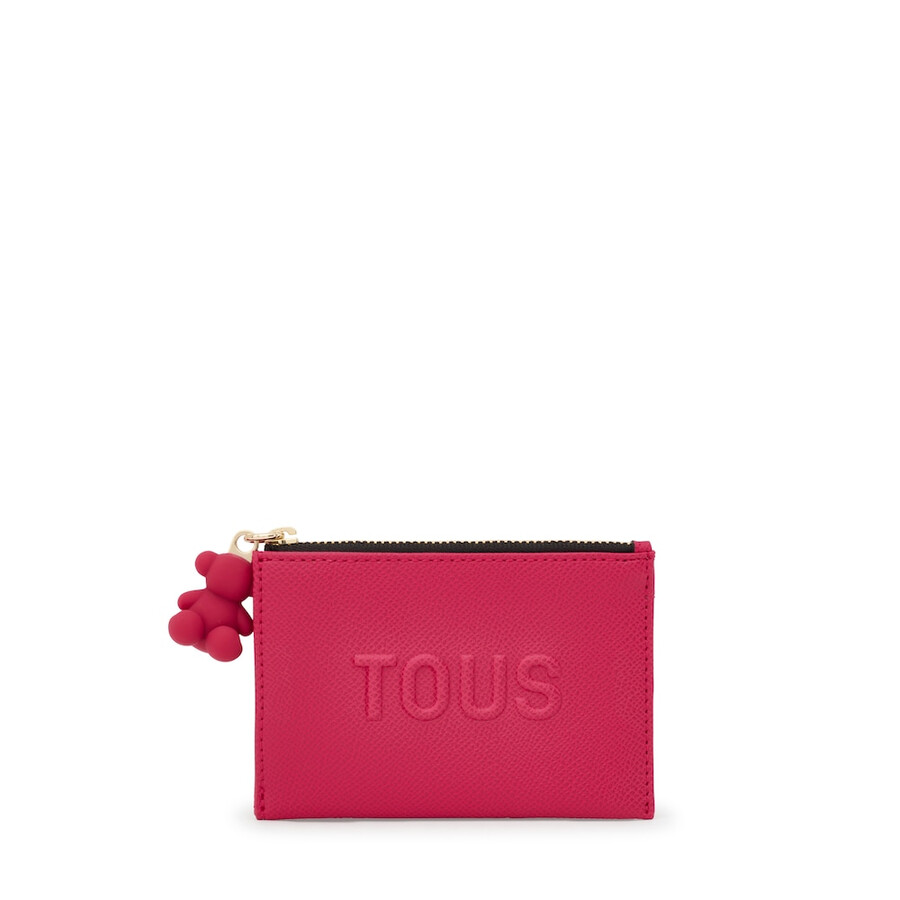 portacarte-portamonete tous la rue new change fucsia