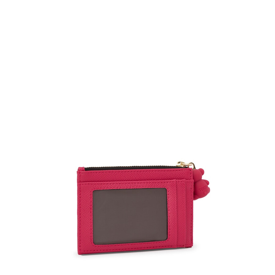 portacarte-portamonete tous la rue new change fucsia