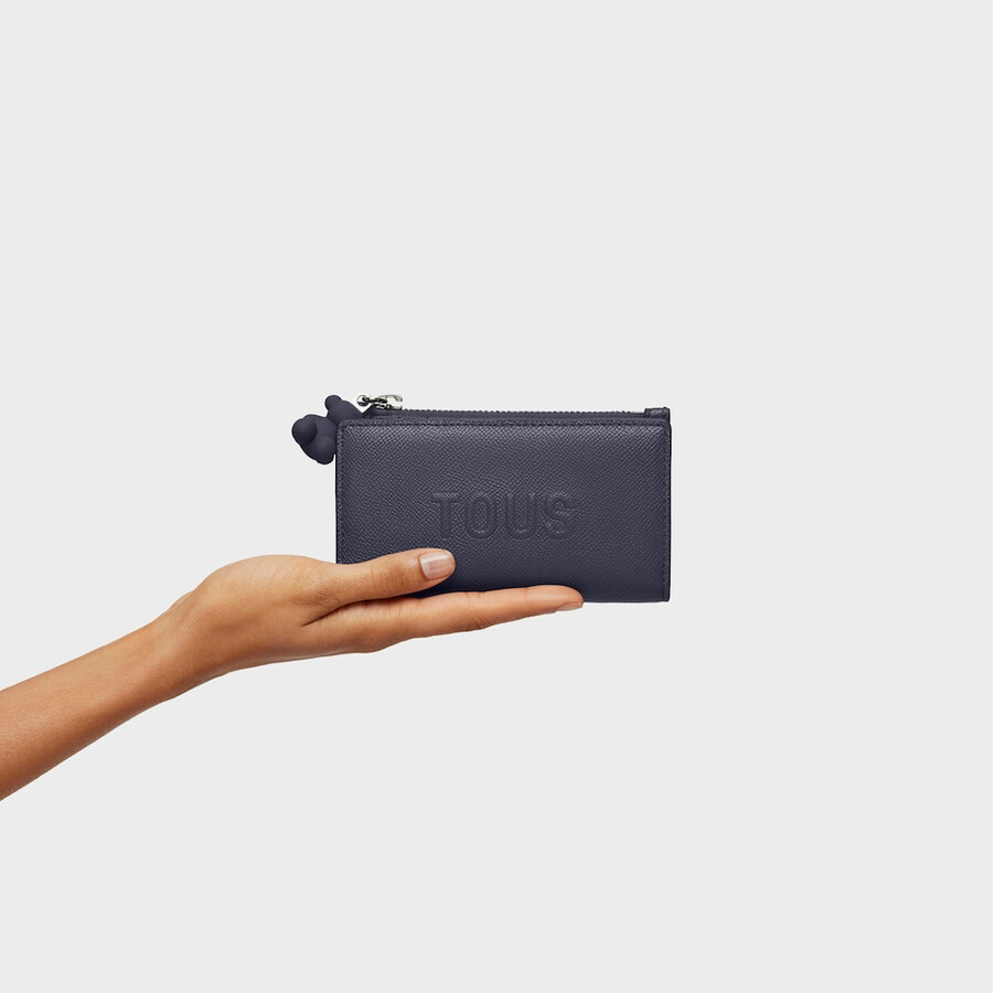 portafoglio blu navy tous brenda