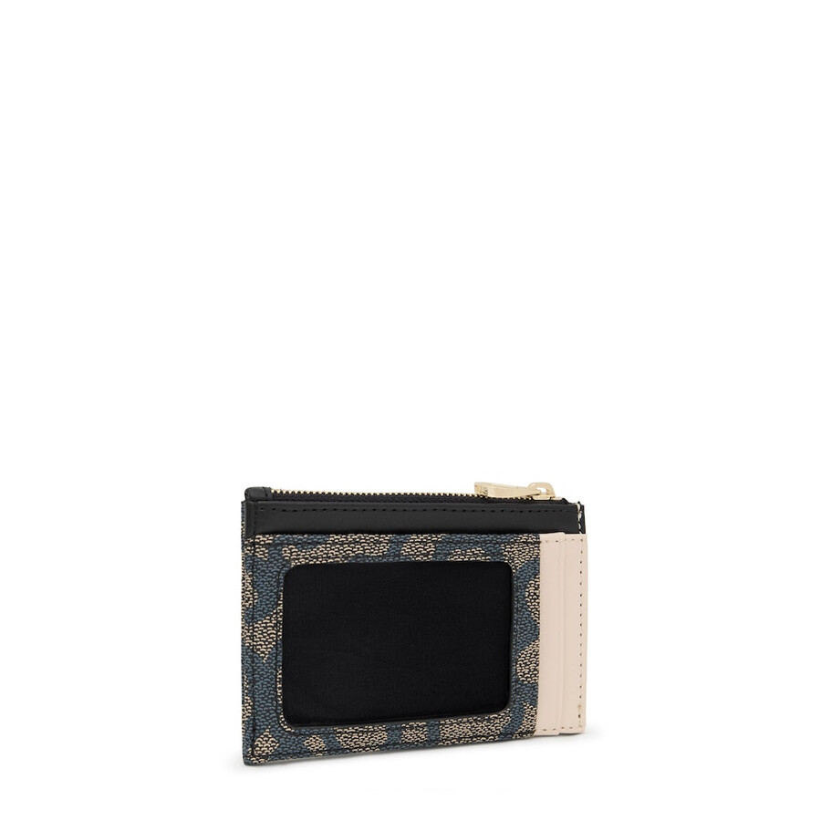 portamonete porta carte kaos icon nero