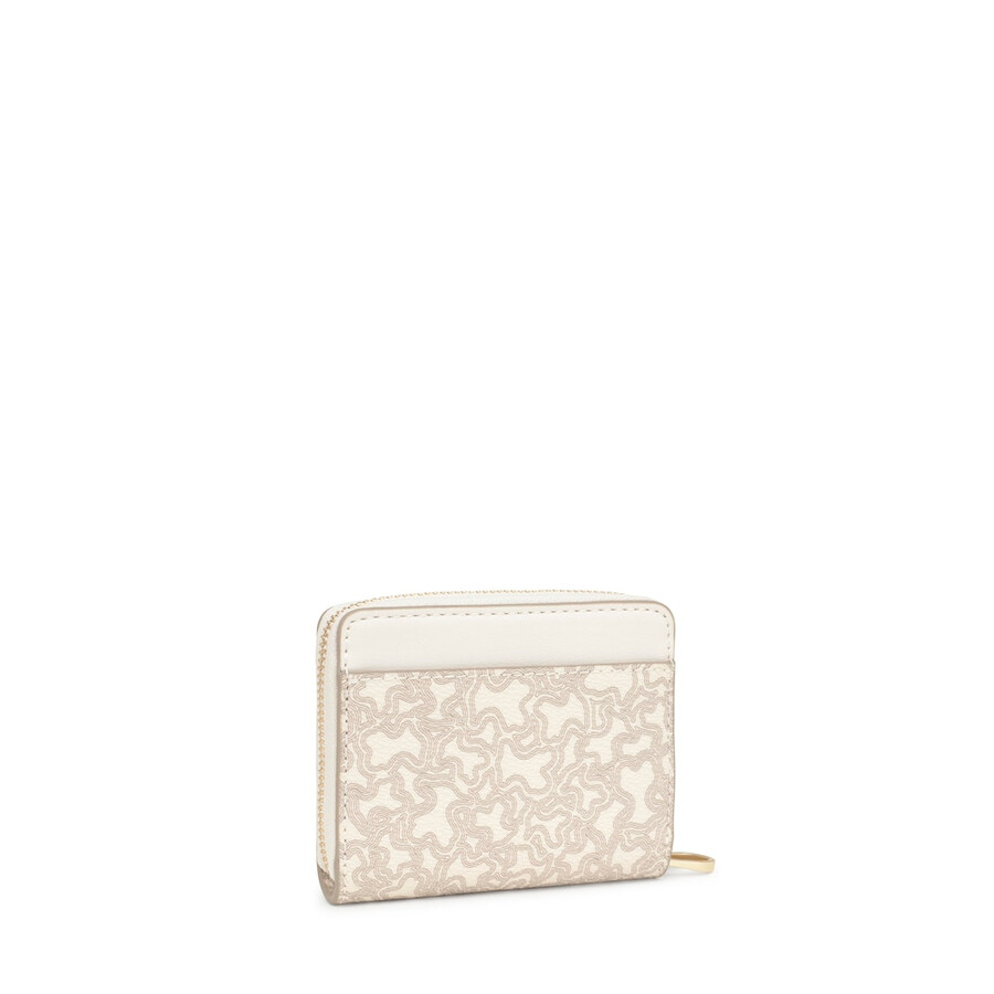 portamonete beige kaos mini lines