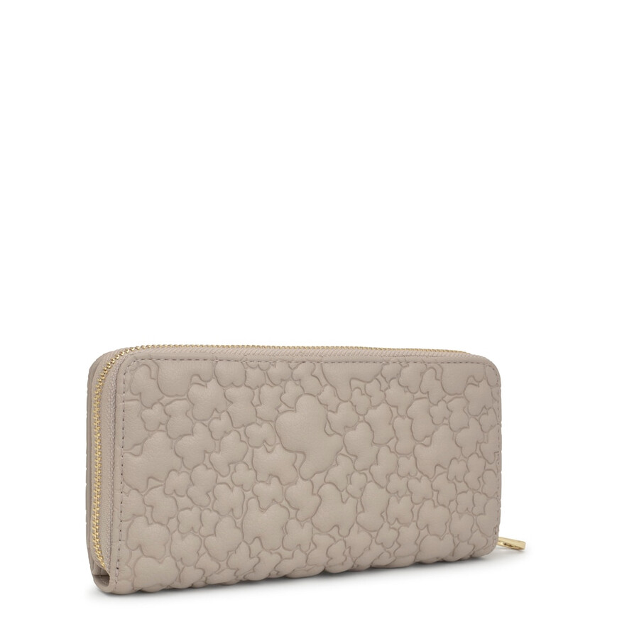 portafoglio color talpa tous puffy bear