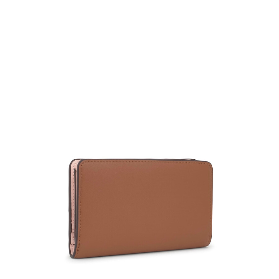 portafoglio kaos icon cammello e beige