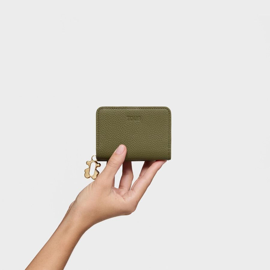 portafoglio verde oliva tous fold