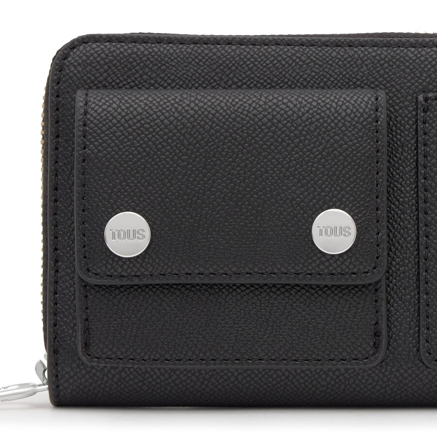 portafoglio nero medio tous audree pockets