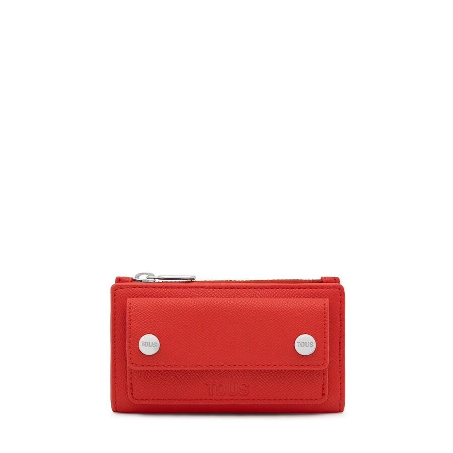 portafoglio piccolo rosso tous audree pockets