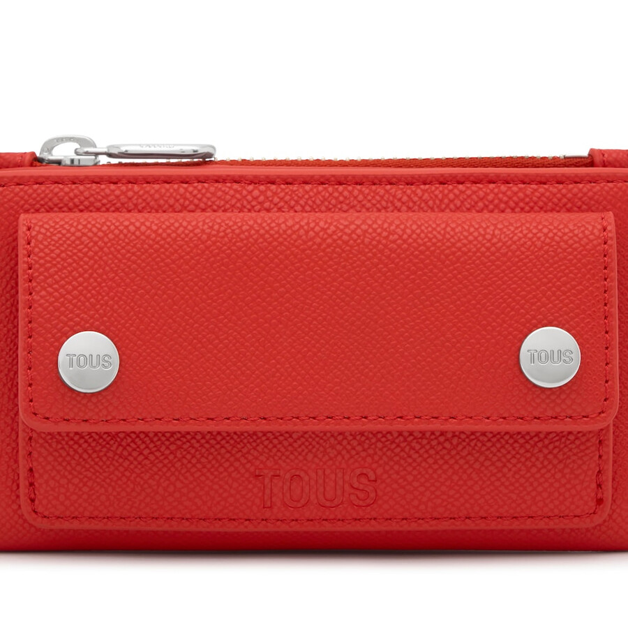 portafoglio piccolo rosso tous audree pockets
