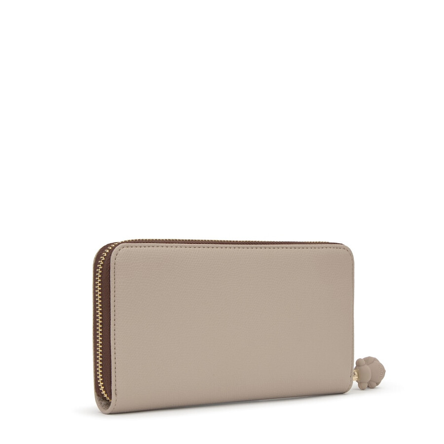portafoglio color tortora tous back to basics