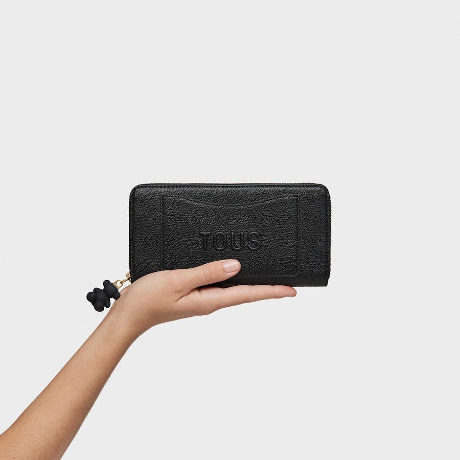 portafoglio nero tous back to basics