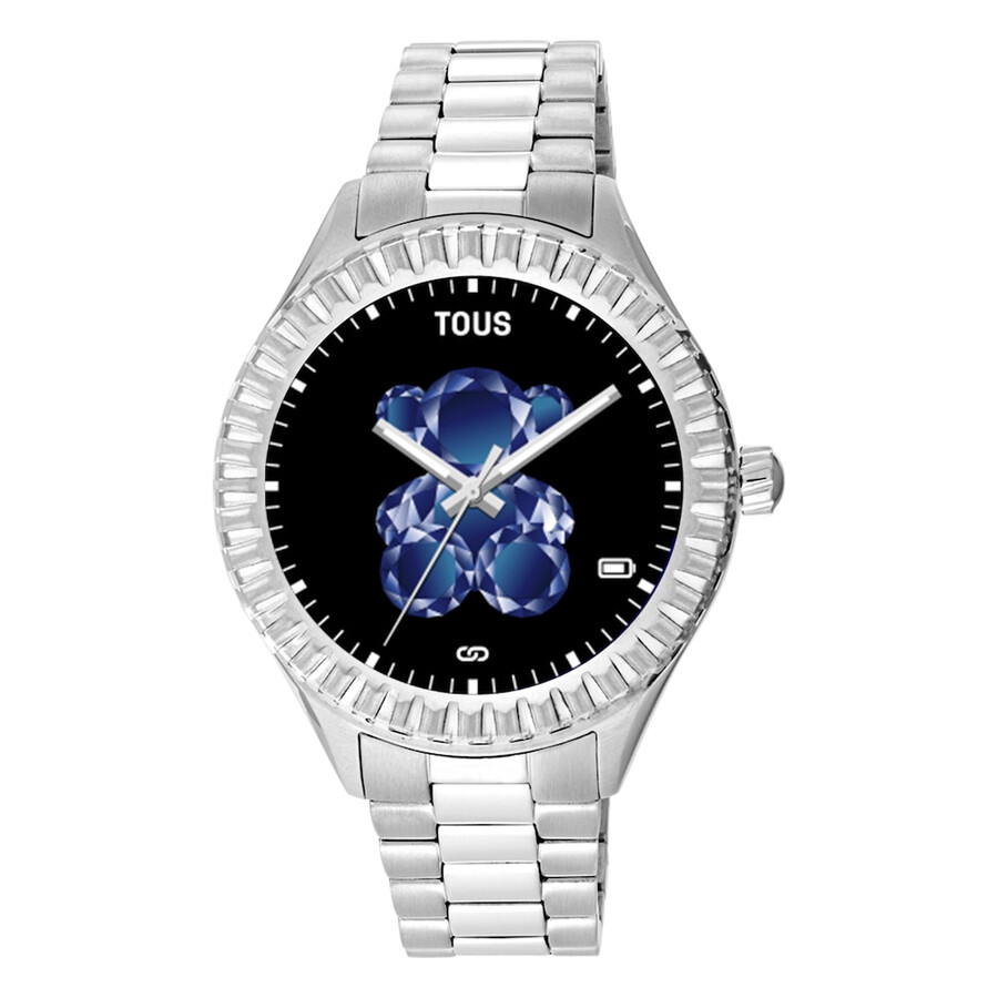 smartwatch t-bear connect con cinturino in acciaio
