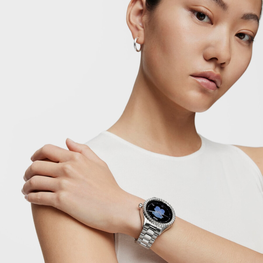 smartwatch t-bear connect con cinturino in acciaio